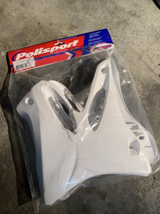 Plasticos radiador yamaha yz 125, 250 de 2002 em diante