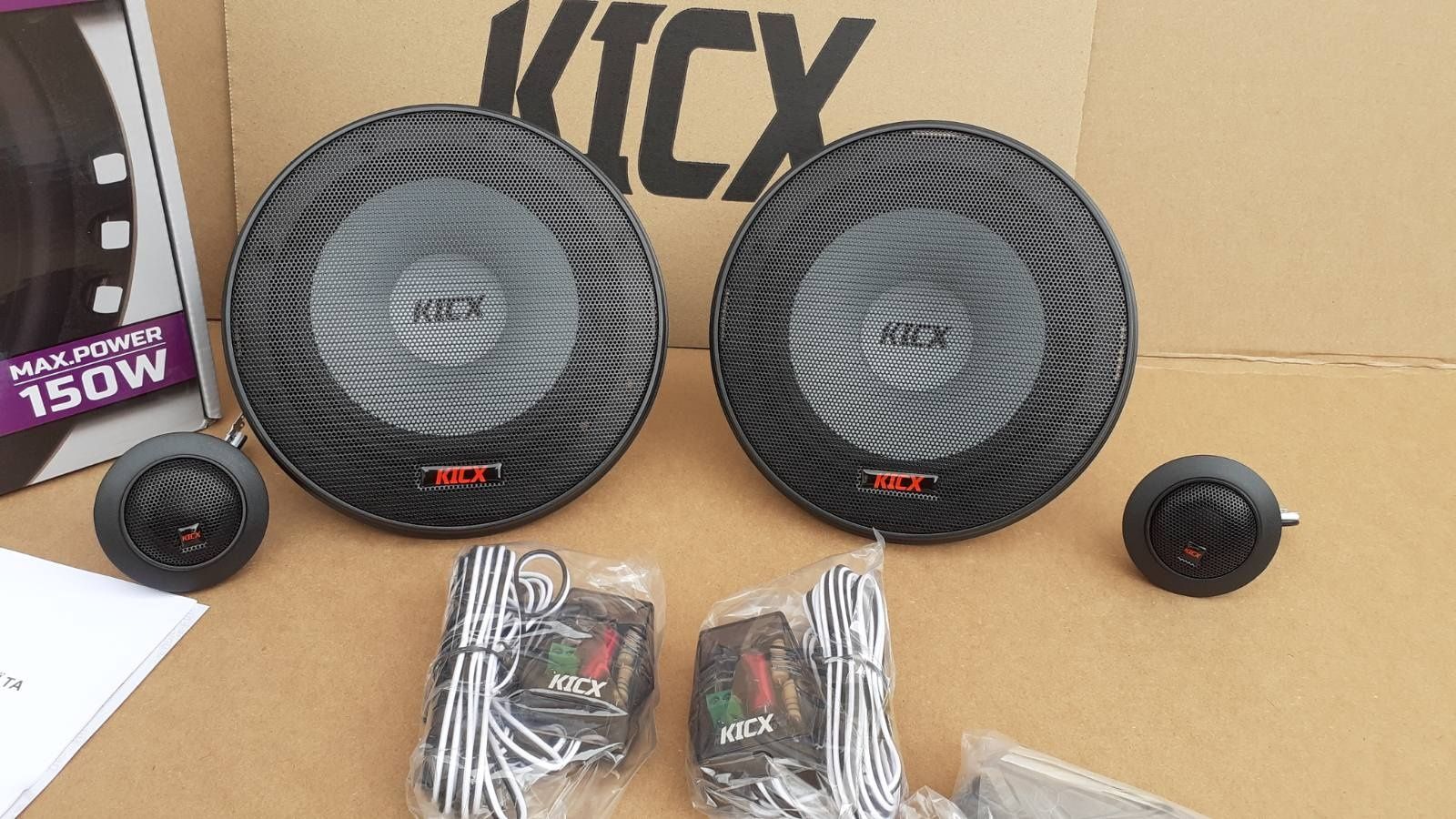 Динаміки 16см.Kicx PD 6.2 компонентные 150 Вт