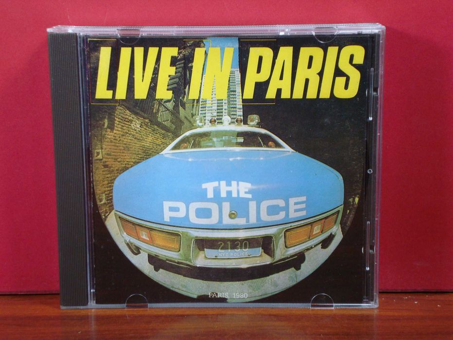 The Police - Live In Paris / Mint / CD / "Raro"