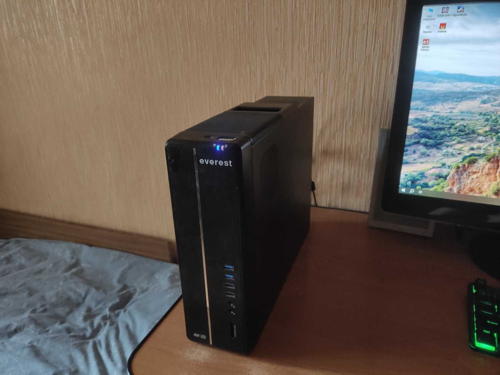Компьютер Intel i3-8100 (4x3,60) ,DDR4 (8Gb),SSD 120 Gb,HDD 250 Gb