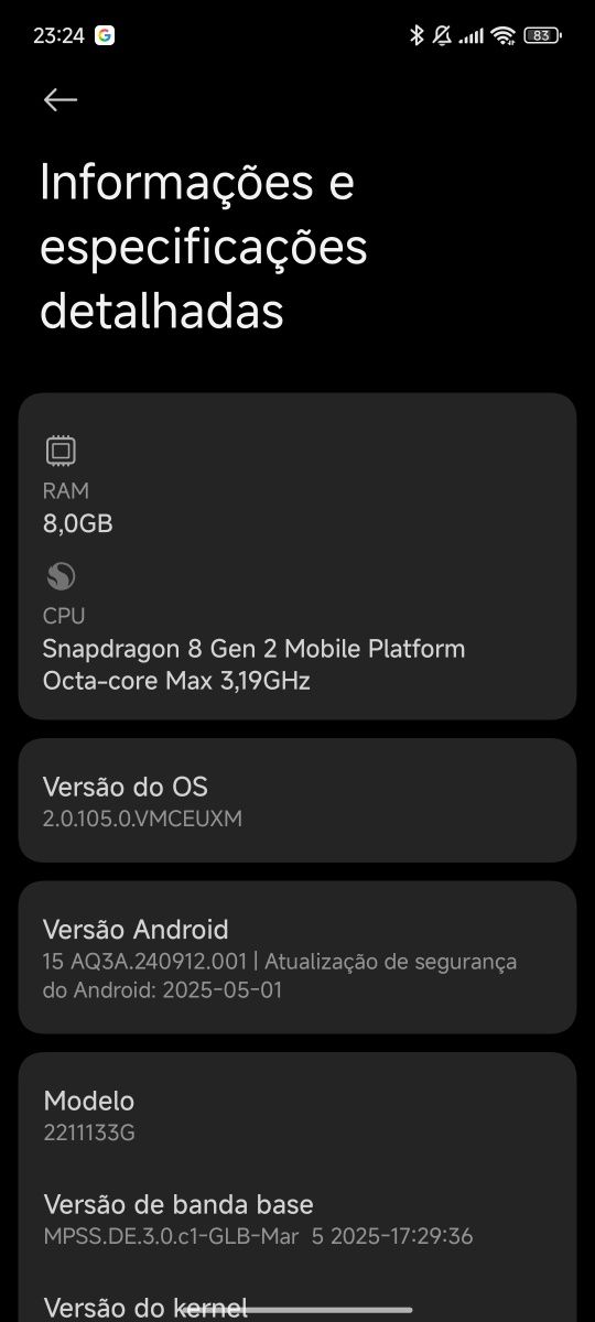 Xiaomi 13 5G - 8GB/256GB - Preto