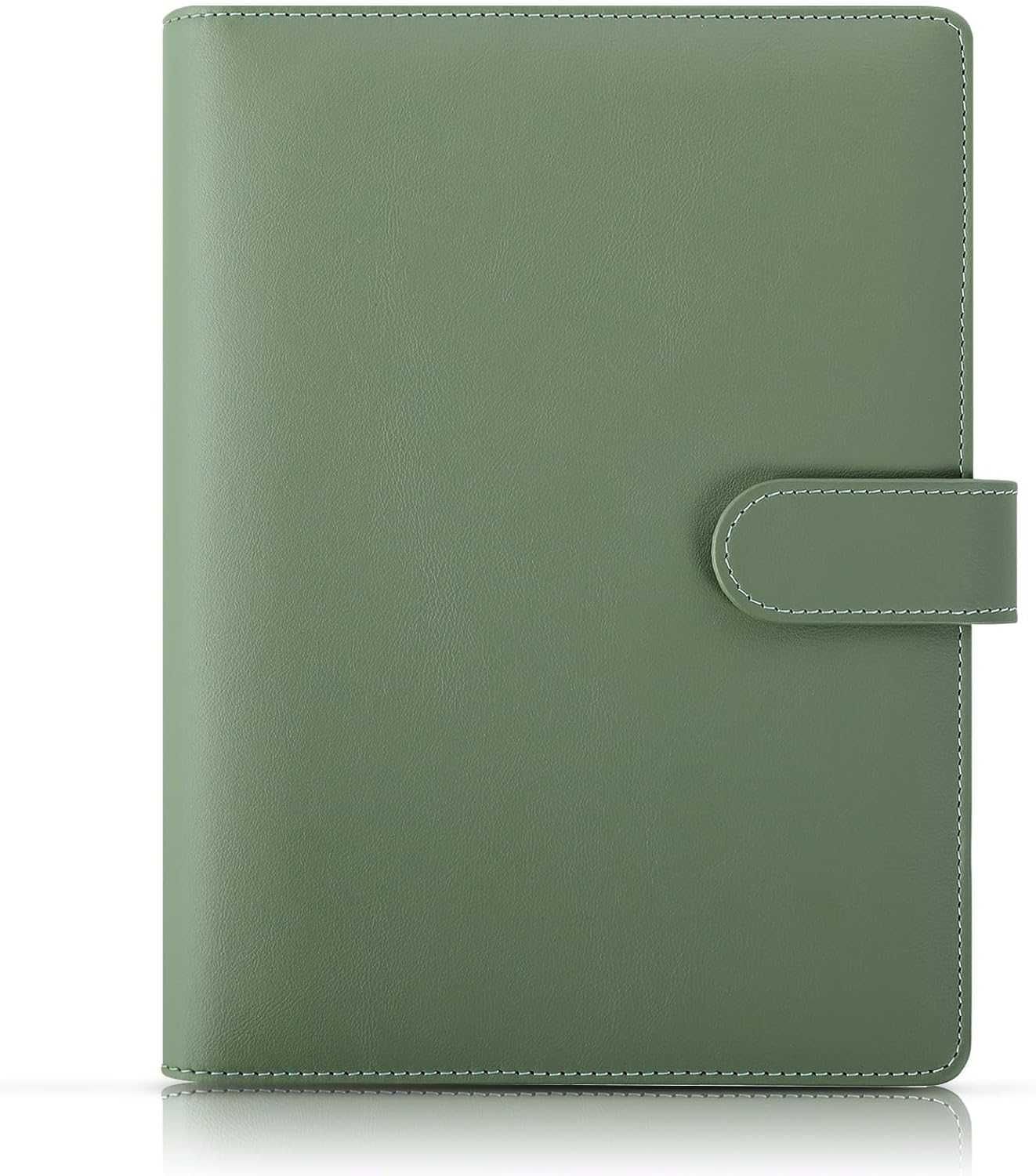 SKYDUE Segregator Notes A5 Skóra PU Organizer Zielony