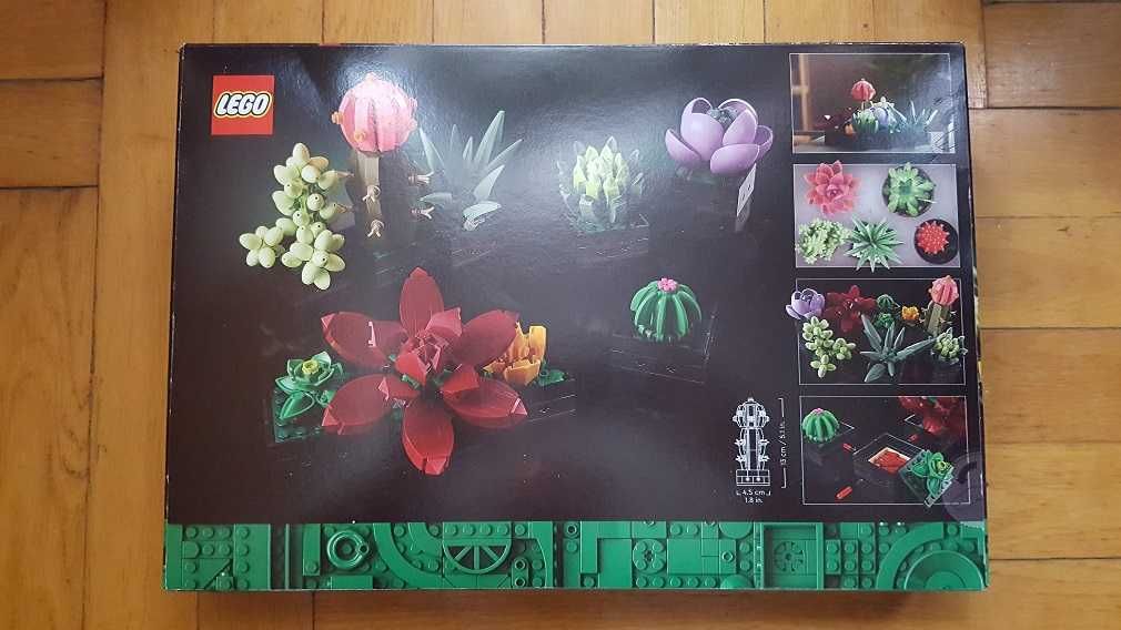 LEGO 10309 - Sukulenty z serii Creator Expert - Lego Botanical