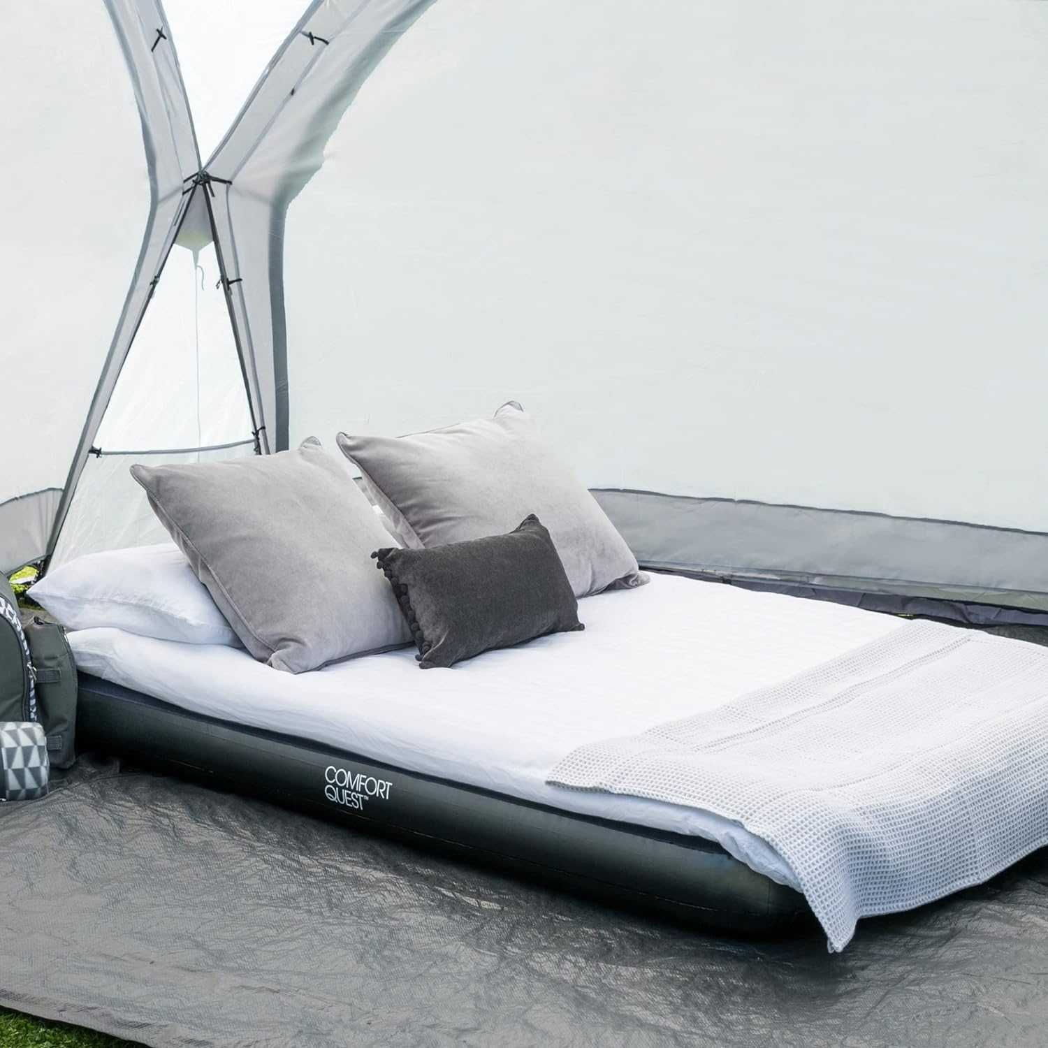 Quest Komfortowy dmuchany materac 2 osobowy łóżko kempingowe dla gości