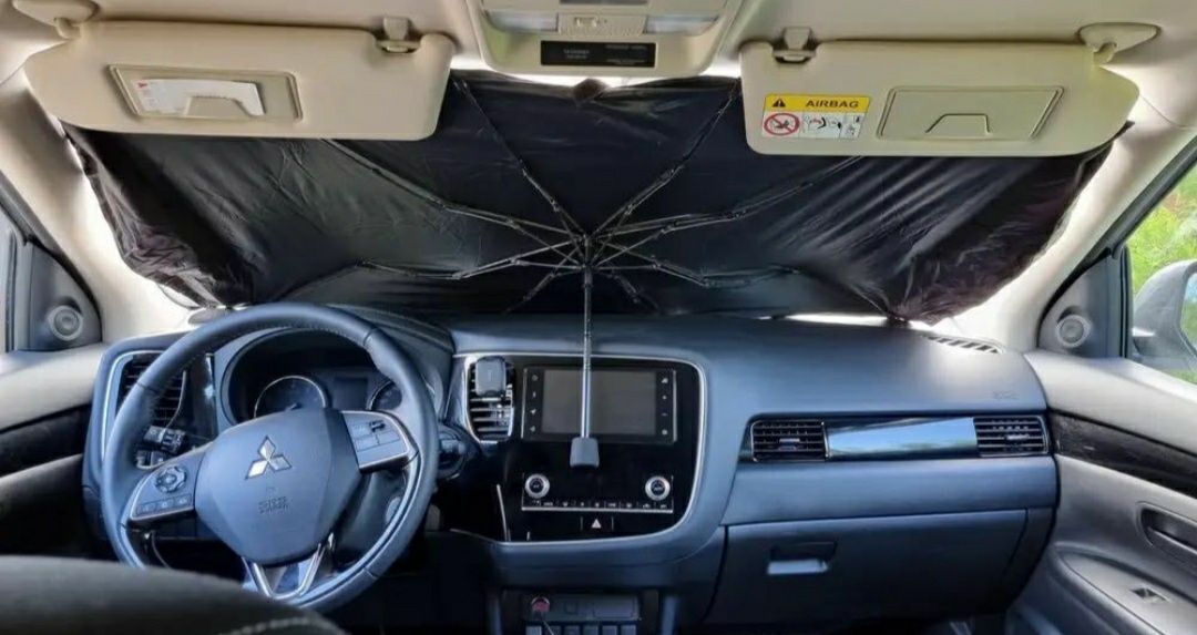 Авто зонт , автомобильный зонт зонтик от солнца шторка