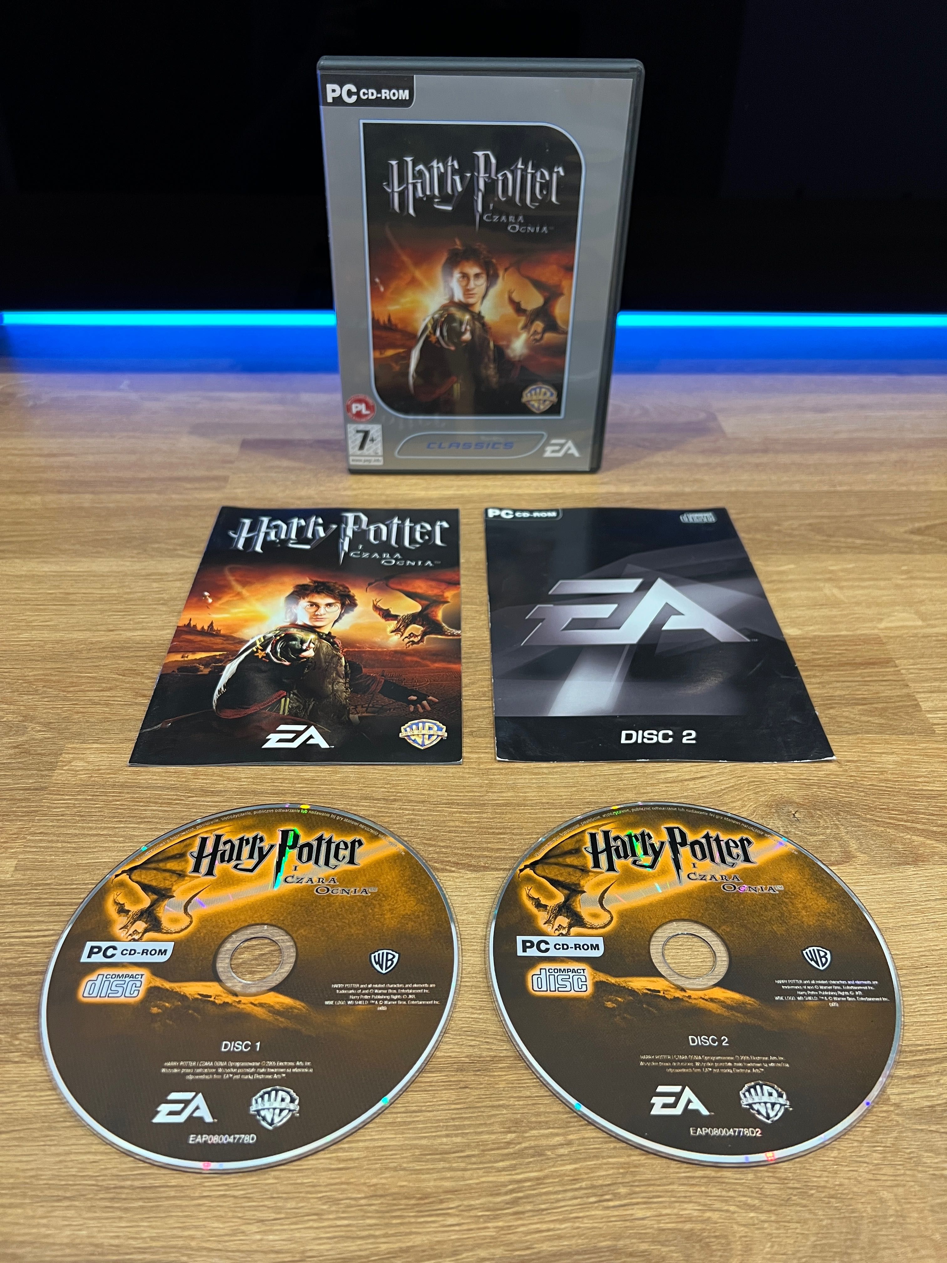Harry Potter i Czara Ognia (PC PL 2005) DVD BOX polskie wydanie