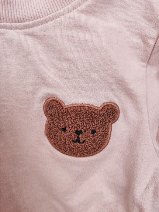 Bluza z misiem dziewczęca