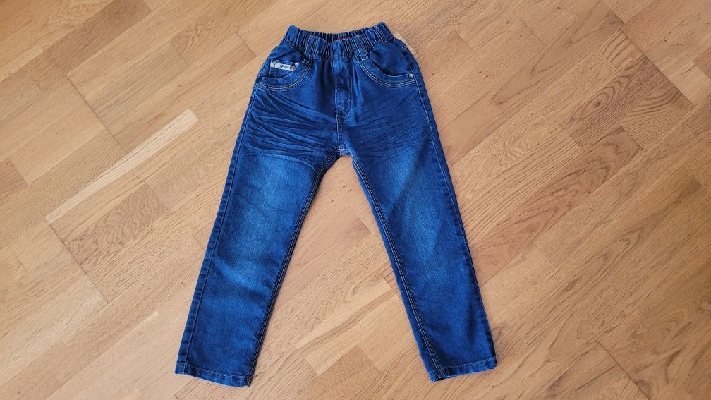Spodnie jeansowe chłopięce, rozmiar 116