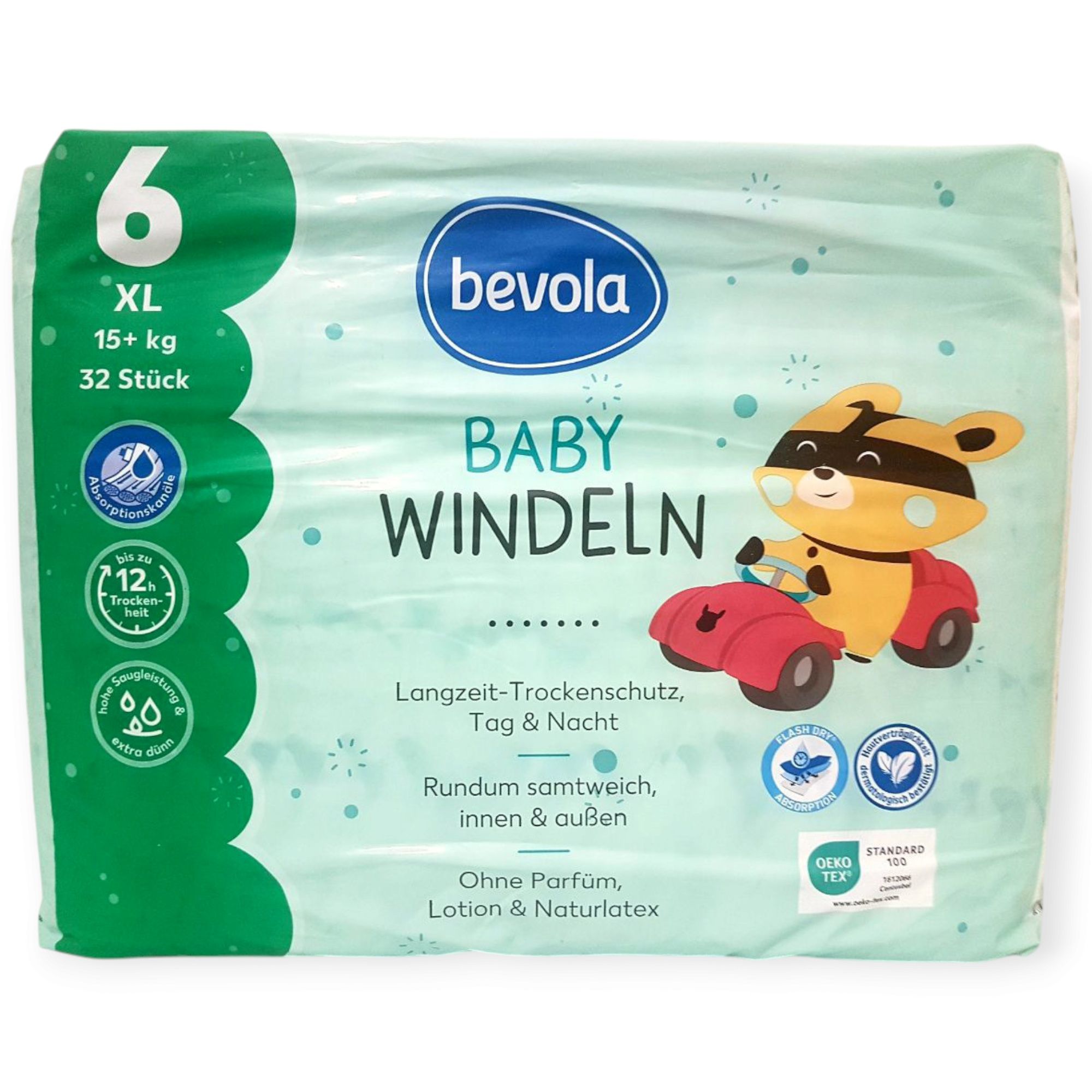 Підгузки Bevola 4,4+,5,5+,6