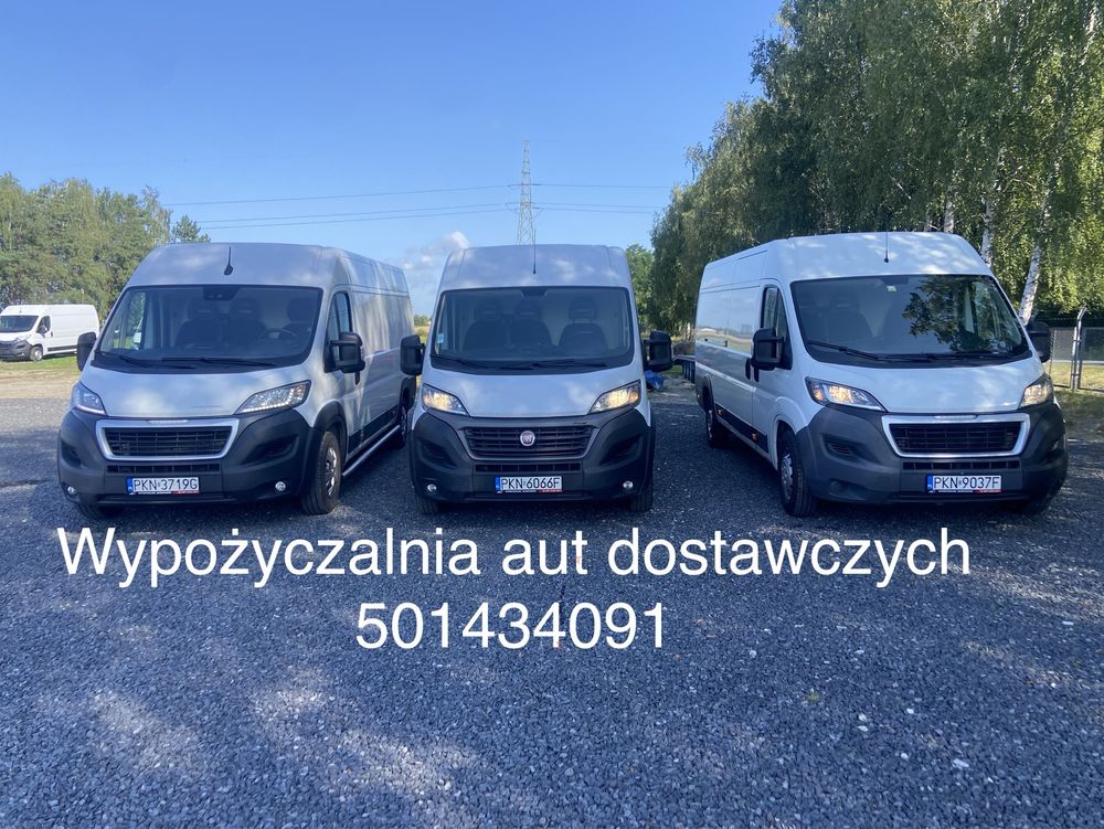 Wypożyczalnia wynajem busów dostawczych, auta dostawcze , brygadówki
