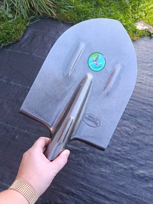 Лопата міцна з рейкової сталі