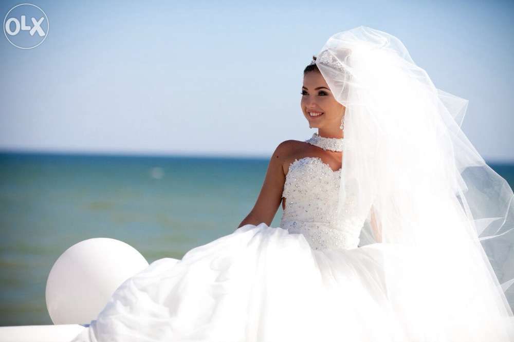Королевское Итальянское свадебное платье.