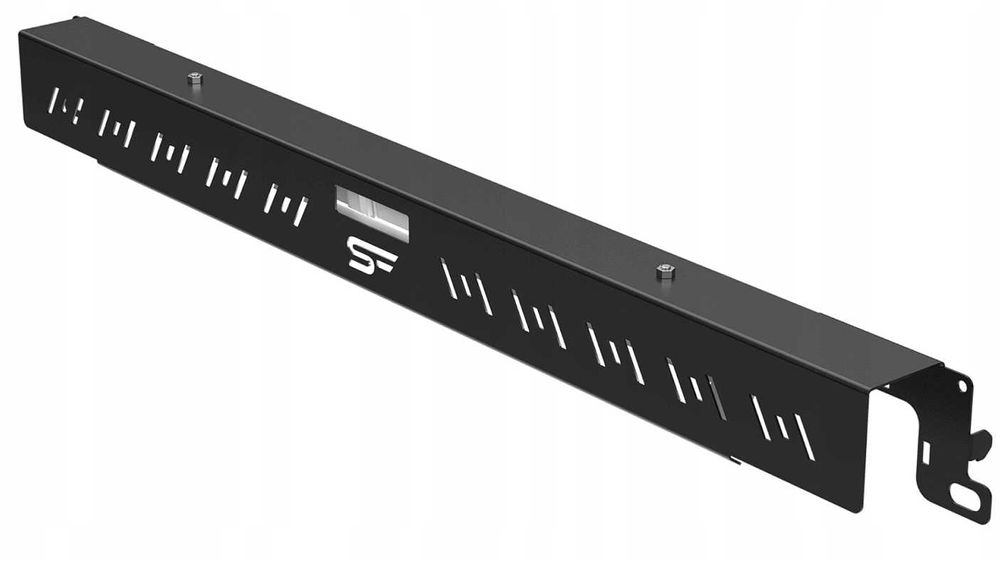 Panel LED RACK Professional 1U 19" czarny StalFlex