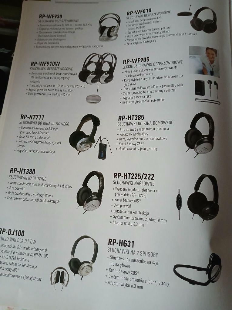 Katalog audio/video Panasonic/Technics z roku 2006