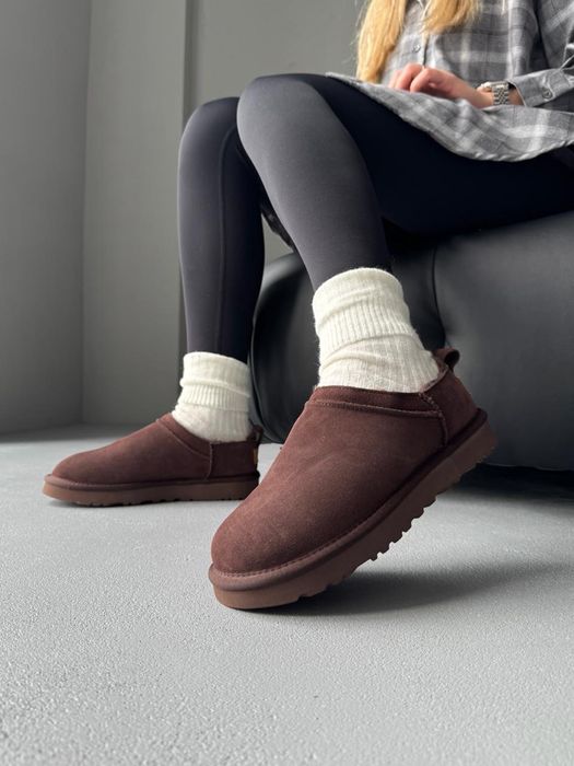 ЖІНОЧІ Ugg Classic Micro Boot Beige/Black/Brown 36-41 р