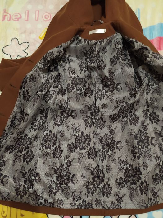 Кашемировое женское пальто, демисезон р 42