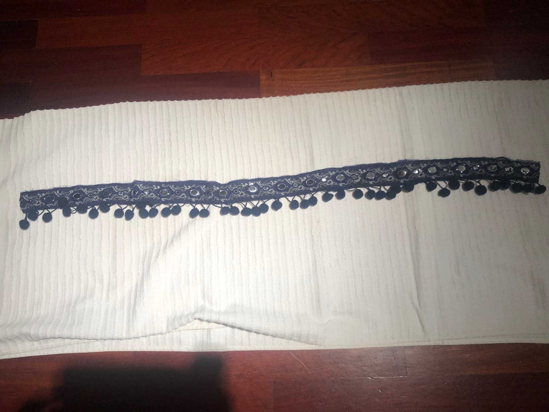 fita de fantasia de retrosaria muito original  99cm