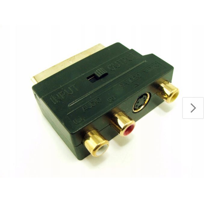 Przejście Lamex LX8013MG Euro - 3x gniazdo RCA 4 sz.