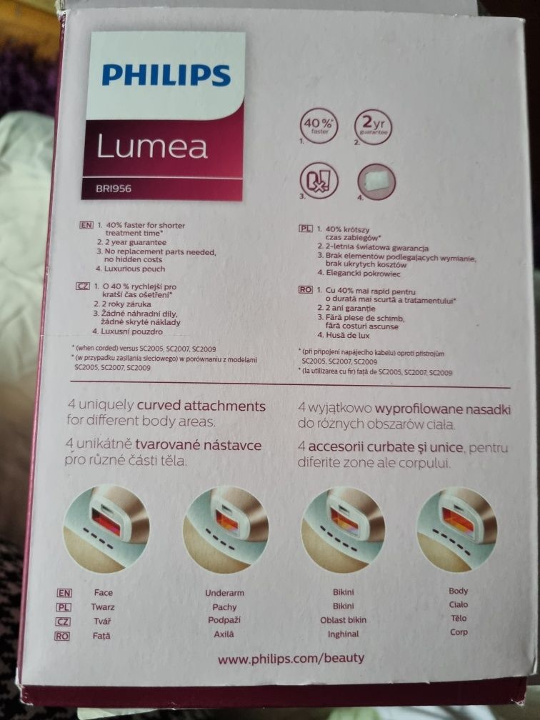 Depilator laserowy Philips Lumea Prestige BRI 956/00