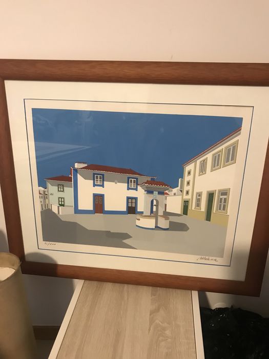 Lote de 9 serigrafias
