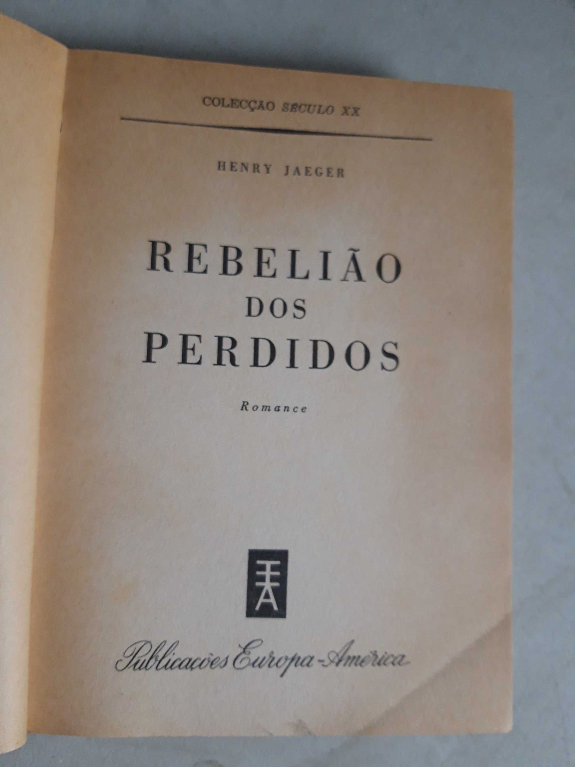 Livro Ref Par1  - Henry Jaeger - Rebelião dos Perdidos