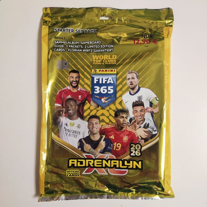 FIFA 365 Adrenalyn 26 року, футбол, Panini