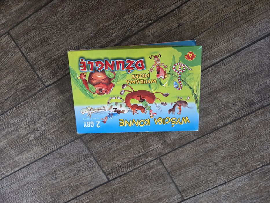 Gra wyścigi konne i wyprawa przez dzunglę