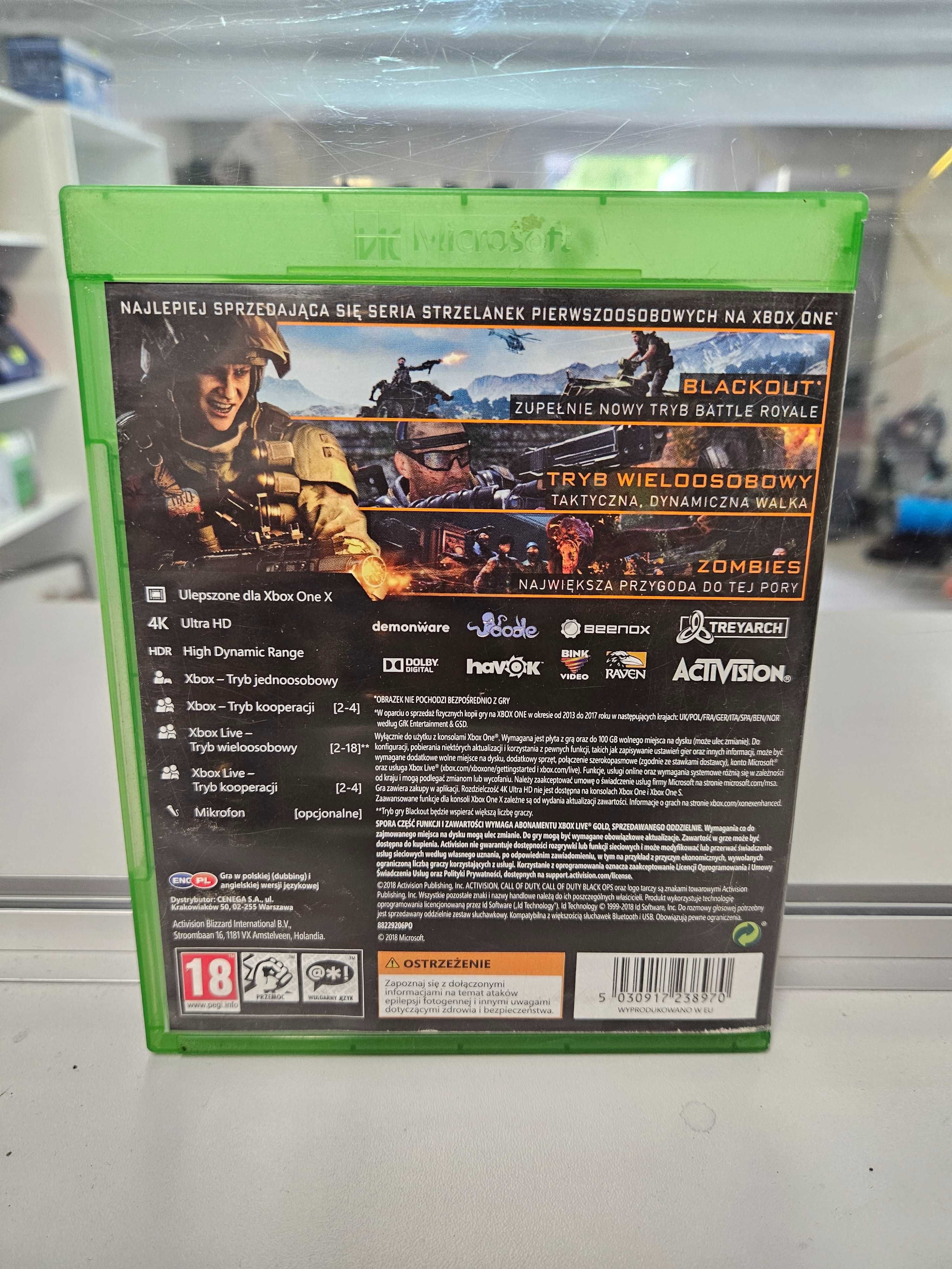 Gra na XBOX One - Call of Duty Black Ops IIII - Wersja po POLSKU
