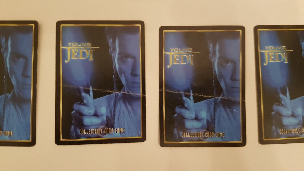 11 szt.Karty Star Wars Young Jedi CCG