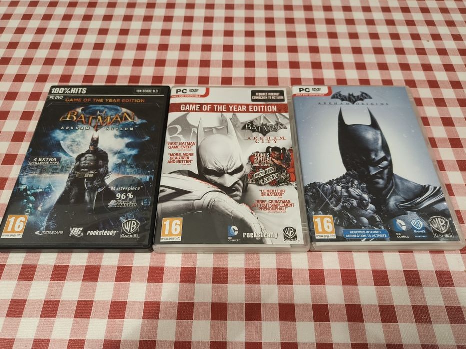 Batman Arkham Asylum/City/Origins PC