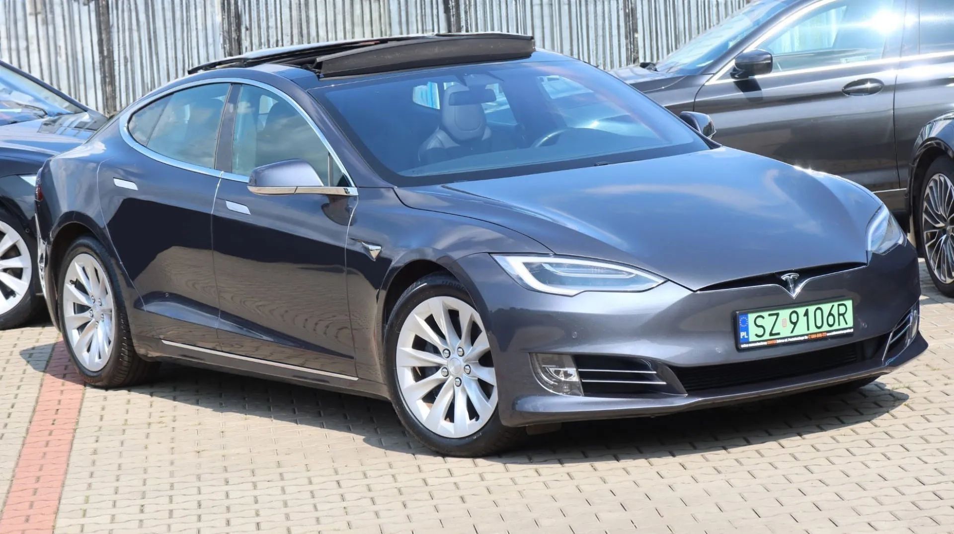 Tesla Model S 525hp XII.2018 Otwierany Dach Fidelity Ogrzew.Kierowica+4x Fotel+Szyba