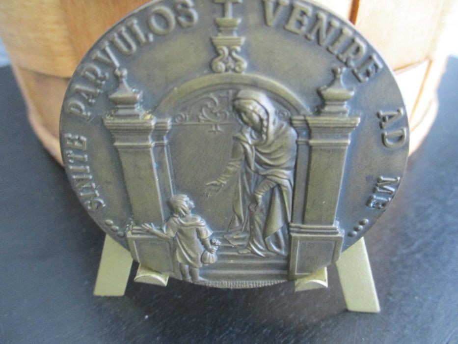 Medalha comemorativa em bronze PROF. DOUTOR ELYSIO DE MOURA 1977