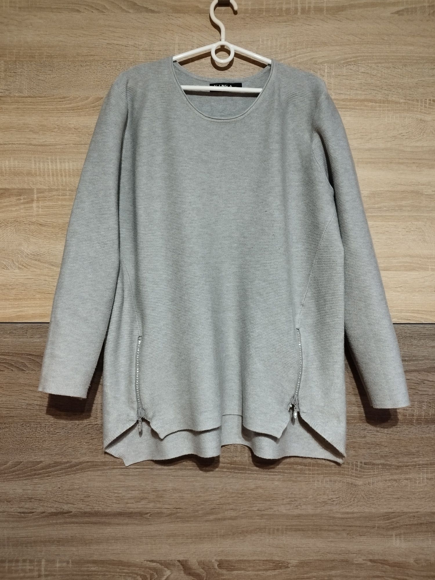 Kinga sweter z dobrym składem L XL