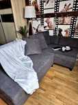 Sofa 3 osobowa rozkładana z szezlongiem