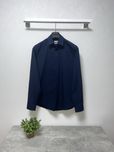 Esprit рубашка синяя slim fit / Размер L