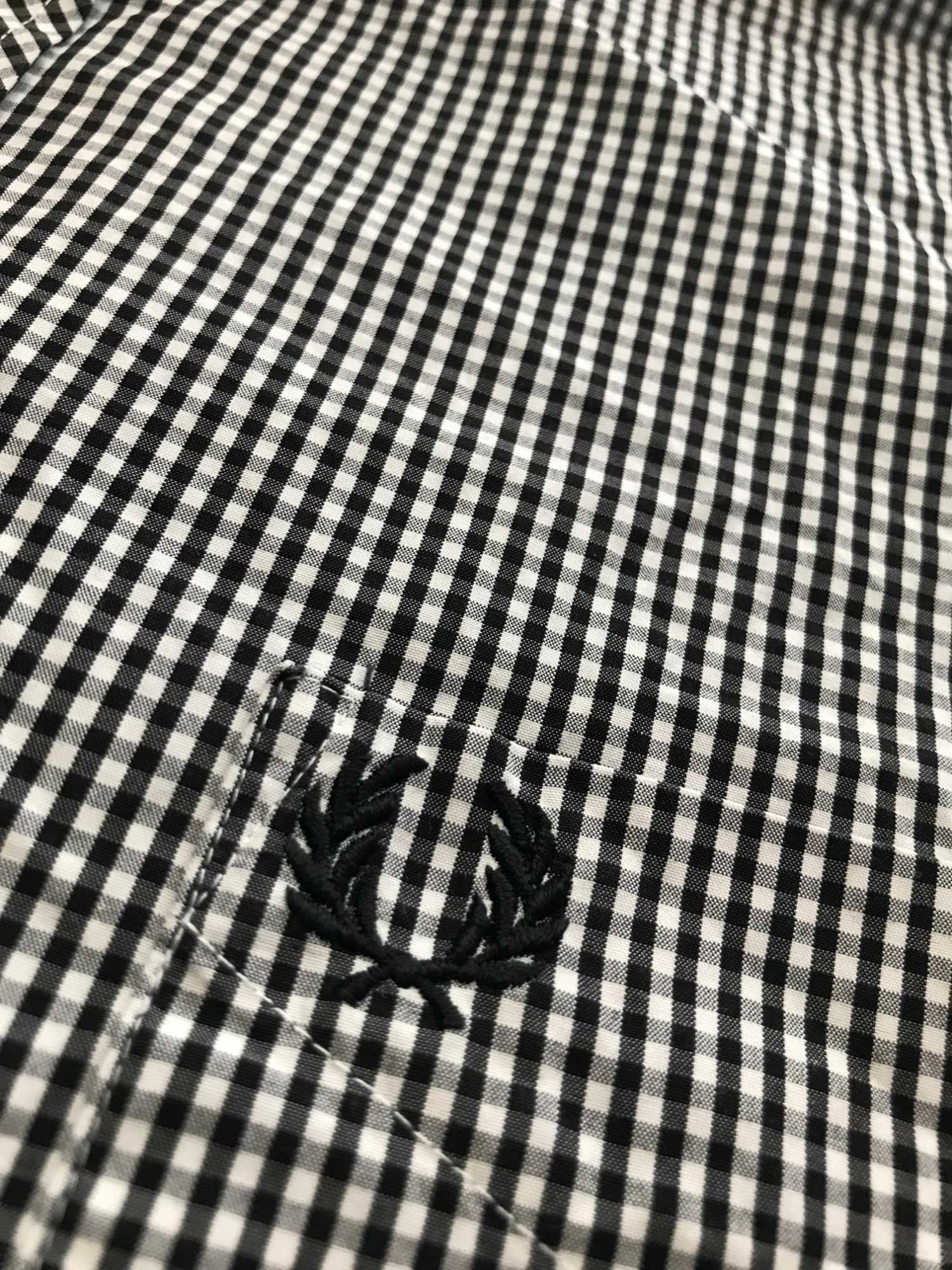 FRED PERRY r.XXL oryginalna koszula męska w kratkę stan BDB
