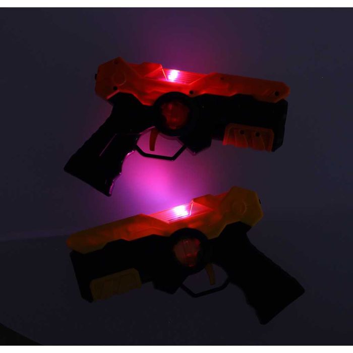 Pistolas Laser Tag  2 jogadores. +6 anos. * Envio grátis 2/3 dias.