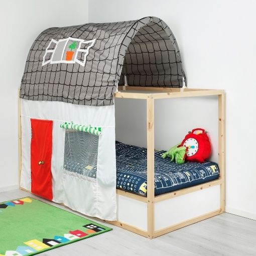 Ліжко-горище Ikea Kura, кровать-чердак, двоповерхове ліжко