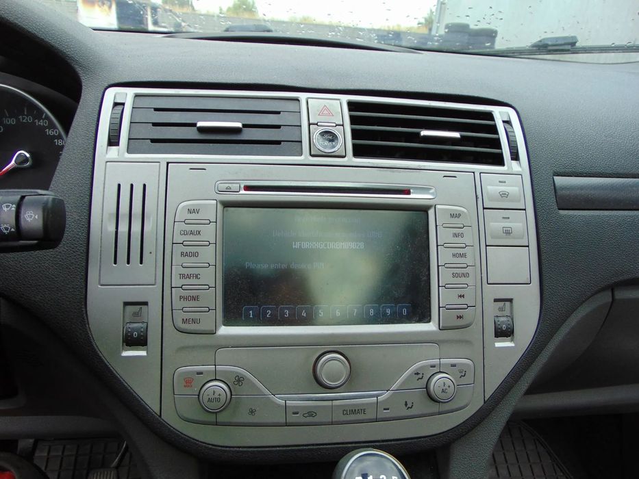 radio nawigacja navi cd mp3 gps ekran komplet ford kuga mk1 C MAX