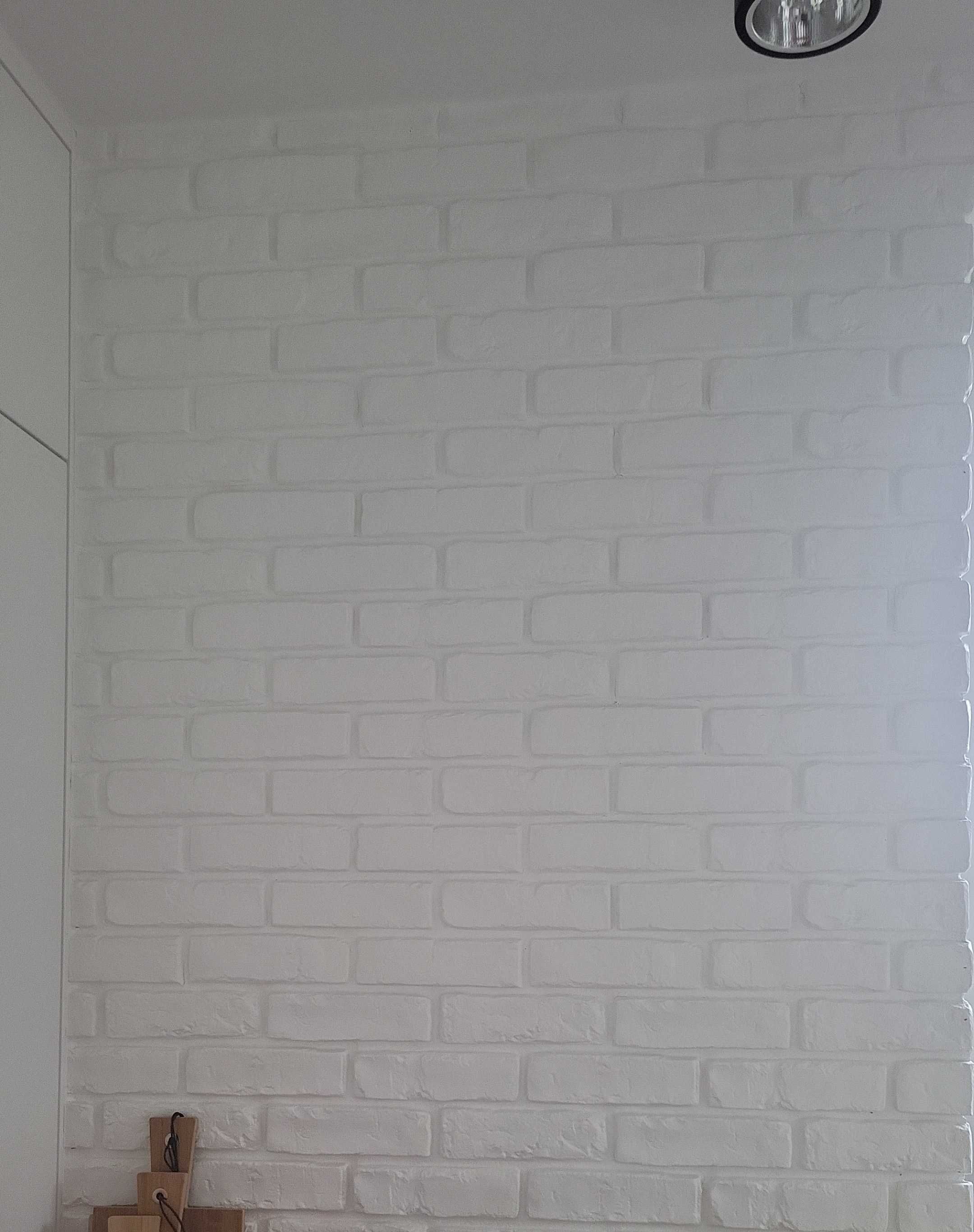 22.5 m Cegiełka dekoracyjna gipsowa biała  MURRO BIANCO - DECORECO