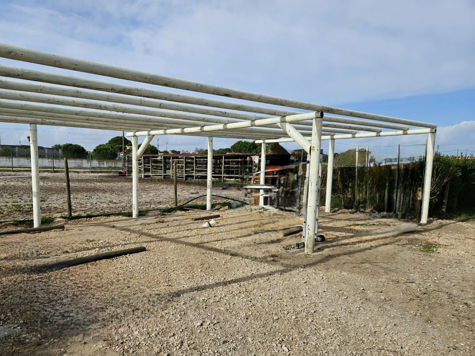 Pérgola ou Telheiro para estacionamento