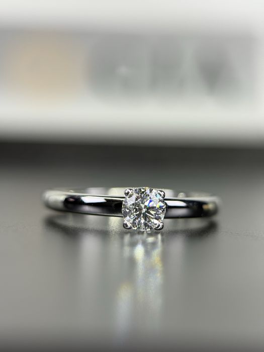 Кольцо SOVA 0.32ct GIA сертификат бриллиант/обручка діамант сертифікат