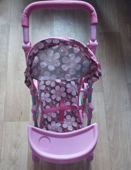 Дитячий візочок іграшка коляска для м'яких іграшок. Чудобва забава для