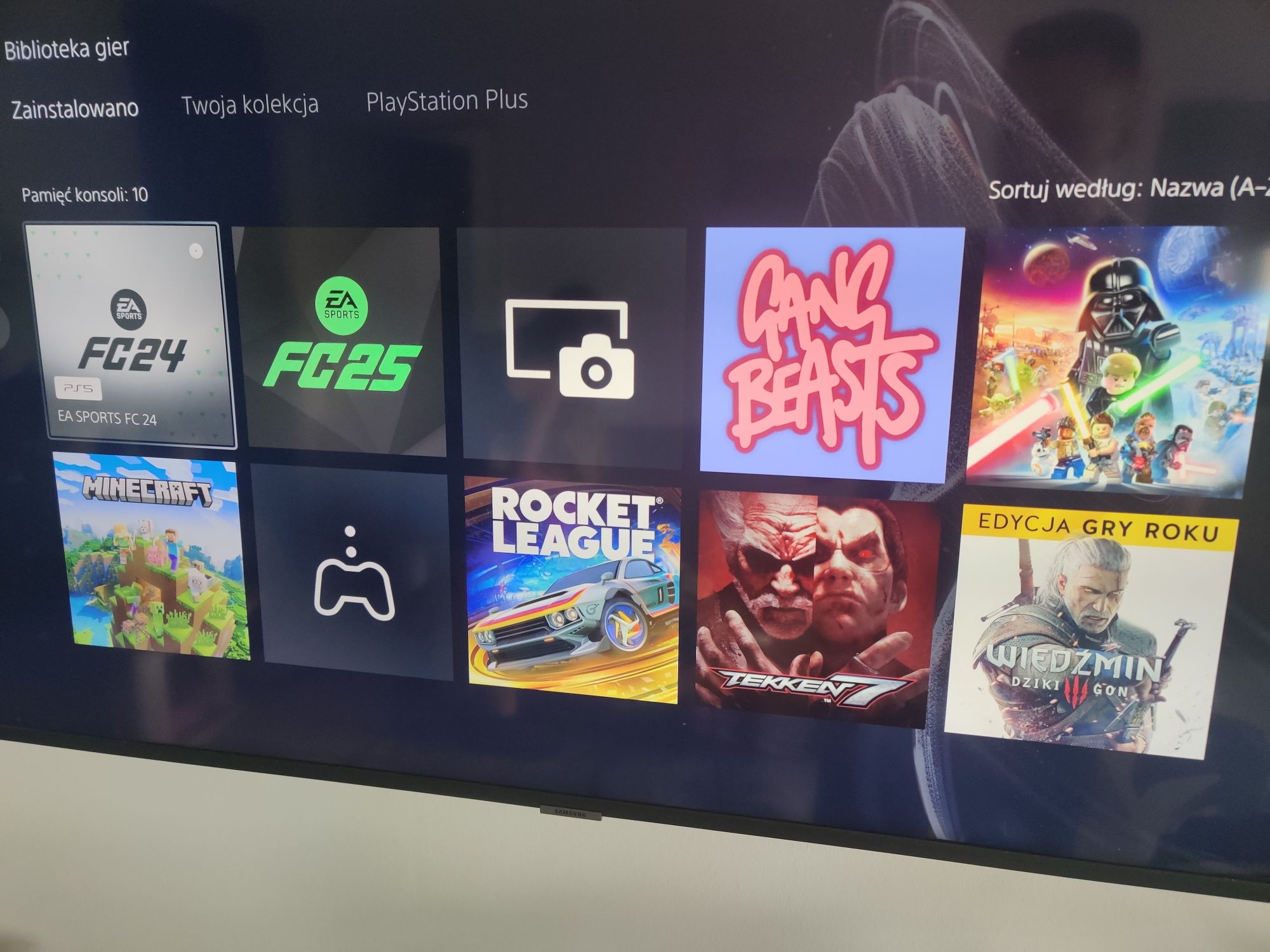 Playstation 5 z napędem + gry