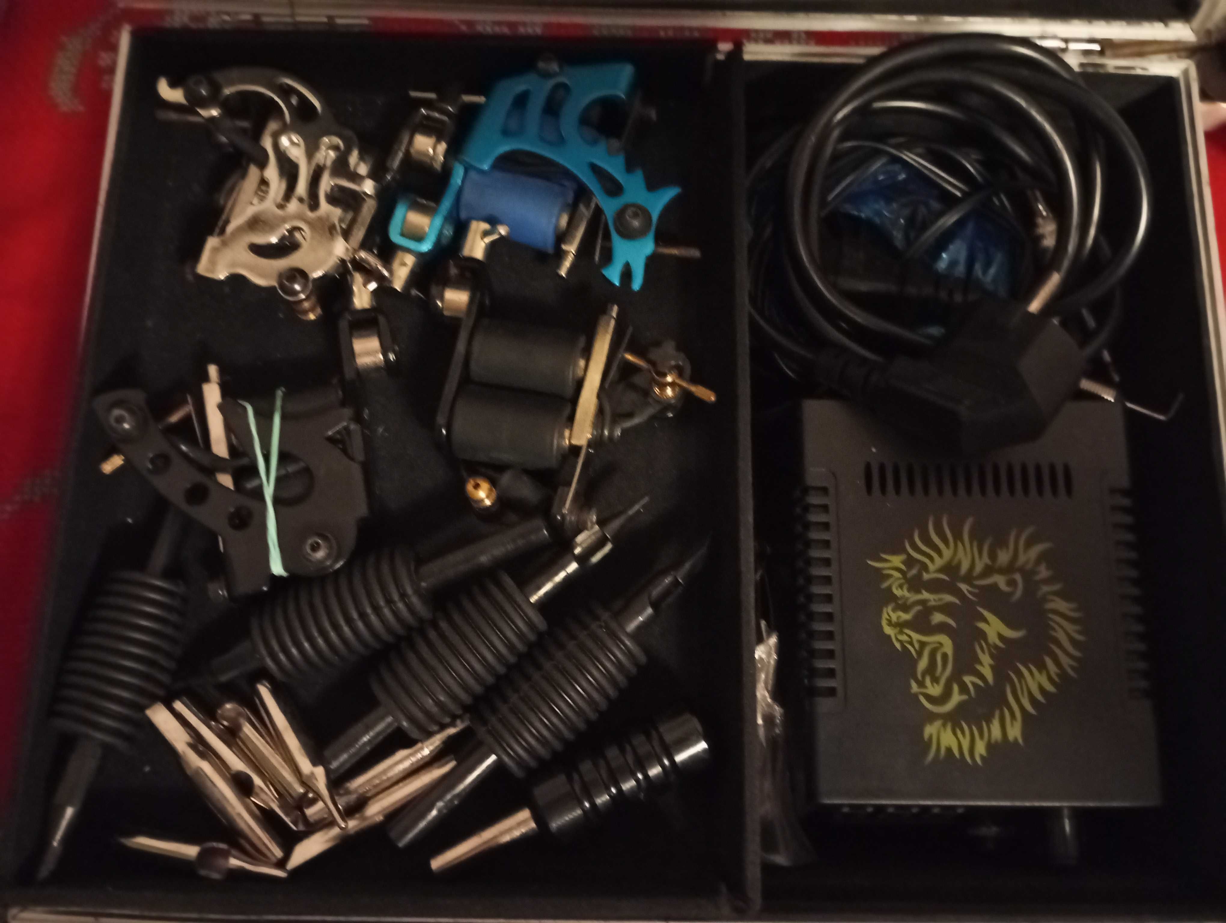 Kit tatuagem  completo usado +impressora termica+pen wireless