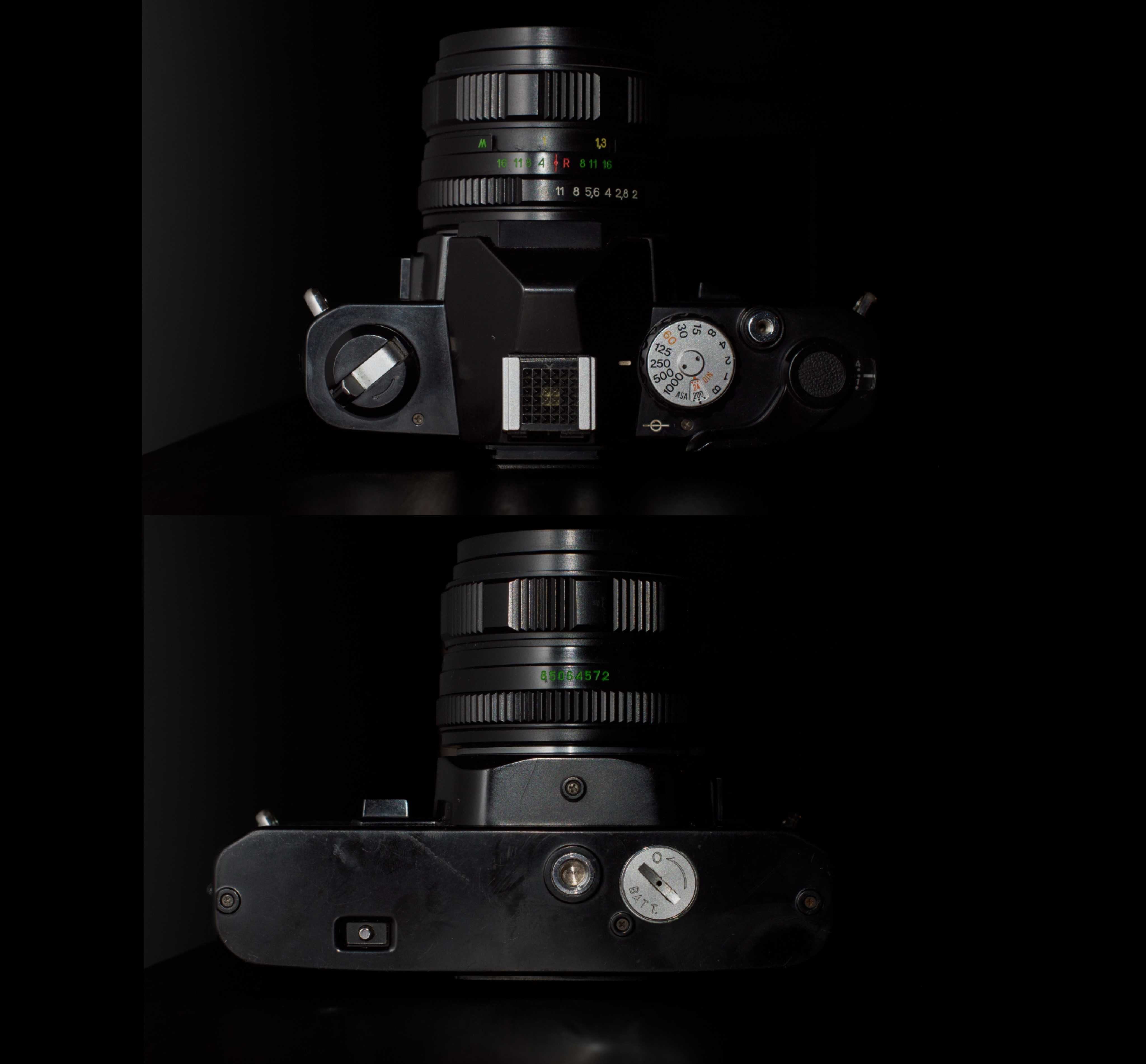 Revueflex SD1 Helios 44M4 aparat analogowy na film Chinon CS-4
