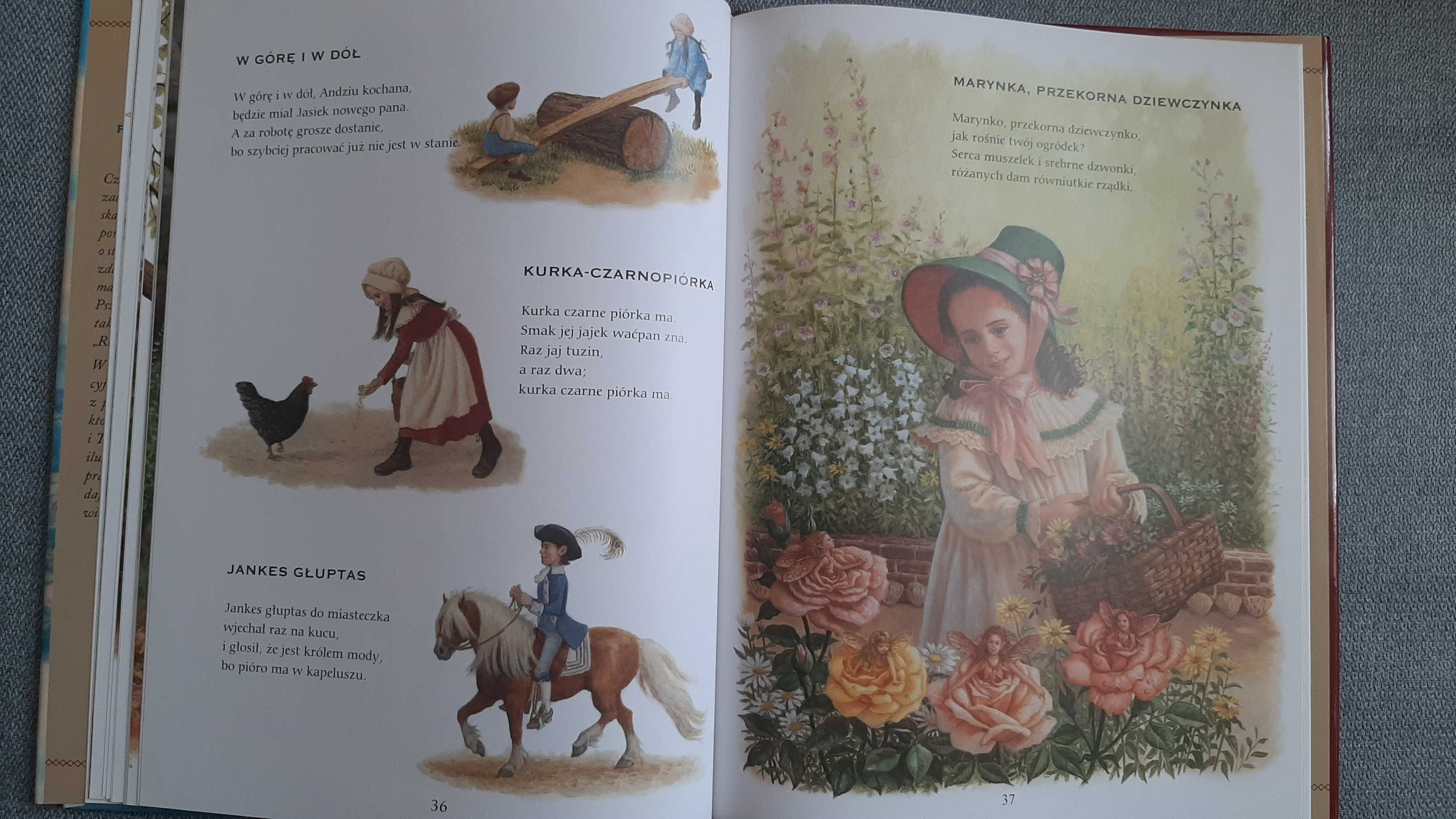 Ruth Sanderson Babcia Gąska przyja zabawne wierszyki piękne ilustracje