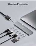 Anker USB C Hub, szary