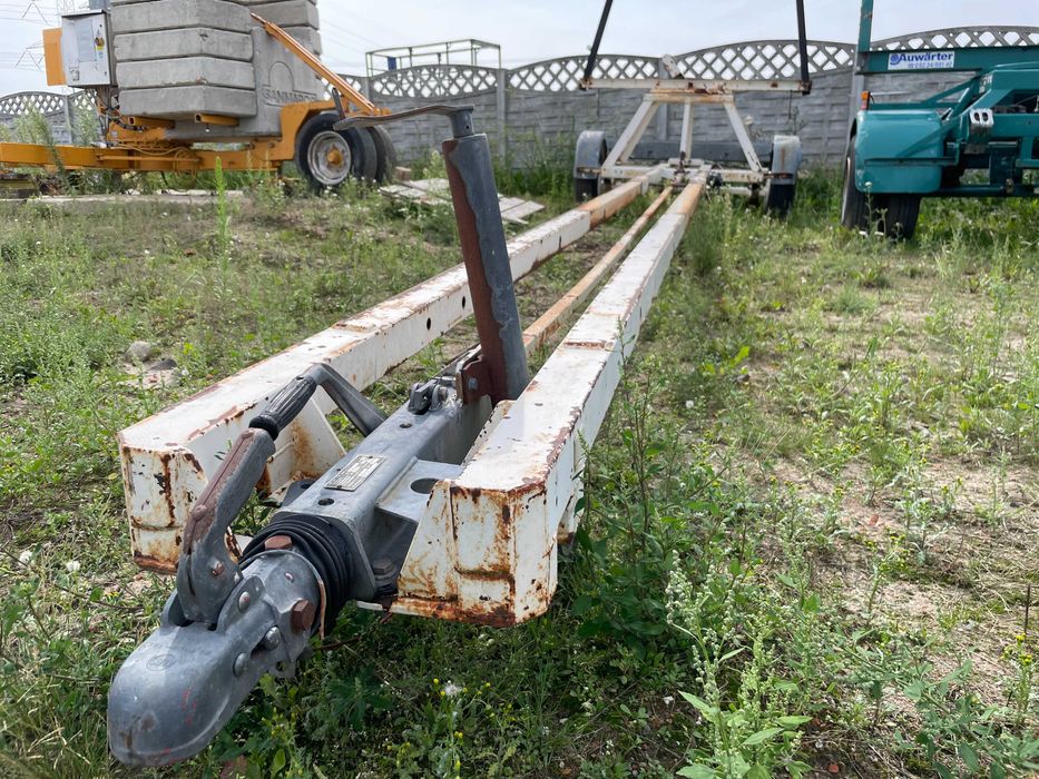 Przyczepa dłużycowa KAISER 2T dłużyca do stali słupów drutu dwukółka