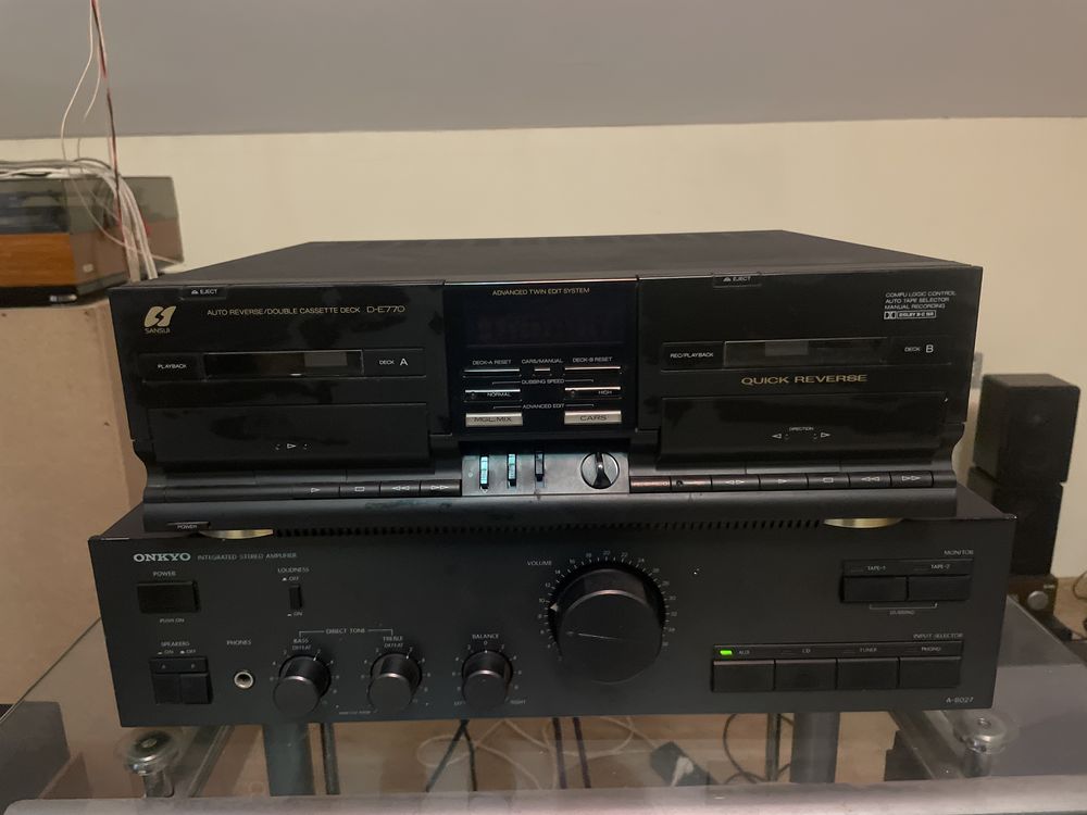 Sansui d-e770 deck stereo sprawny